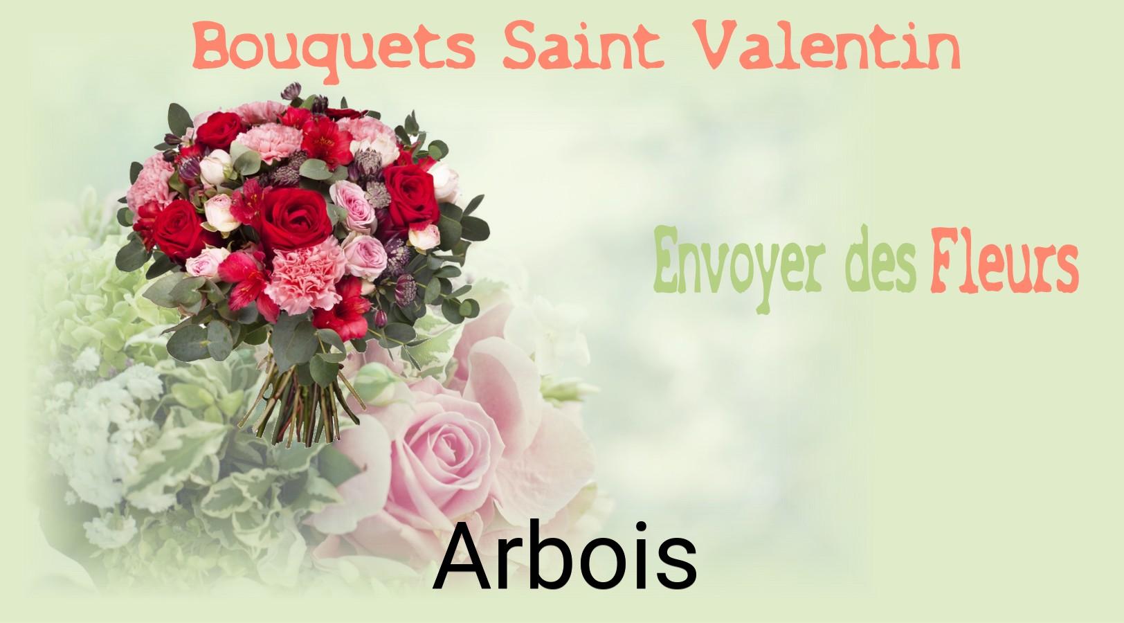 Roses de Saint-Valentin livrées à Arbois